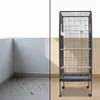 Voliera per uccelli gabbia per uccelli in metallo casa per Anteprima dell’immagine prodotto 12