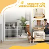 Hunde Türschutzgitter Treppenschutzgitter, 75-145 cm Hunde Produktbild-Vorschau 7