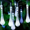 Solar-Tropfenlichter, Wassertropfen-Lichterkette 6 m (20 Produktbild-Vorschau 2
