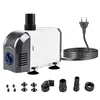 A submersible water pump with various attachments and a power cord, displayed on a white background. Náhled obrázku produktu