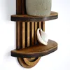 Skye Decor, Wandregal aus 100% PLYWOOD, Walnuss, 40 x 20 x Produktbild-Vorschau 4