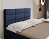 Boxspringbett 120x200, mit Bettkasten, Dunkelblau, Matratze Produktbild-Vorschau 3