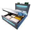 Lit simple 90 x 200 cm avec espace de rangement, lit Voir les images du produit 15
