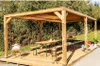 Pergola Thermauvent - Bois thermochauffé - Ventelles Voir les images du produit 5
