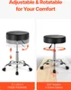 VEVOR Sedlová stolička Roll Stool 204 kg nosnost Náhled obrázku produktu 4