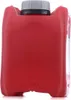 A red plastic container with a gray cap. Produktbild-Vorschau