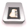 Onwomania Klavier Flügel Piano in Weiß USB Stick in Alu Produktbild-Vorschau 4