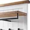 home24 Garderobenpaneel - Kiefer Massiv / Metall Produktbild-Vorschau 6