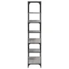 vidaXL Knihovna Grey Sonoma 81x36x176 cm Materiál na bázi Náhled obrázku produktu 4