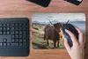 MuchoWow® Mauspad Mousepad Schottische Highlander - Bergen Produktbild-Vorschau 4
