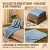 Betz Fleecedecke 3 Stück 130x170 cm 180g/m² – Wohndecke & Produktbild-Vorschau 8