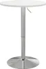 HOMCOM Table de bar ronde table haute cuisine mange-debout Voir les images du produit 1
