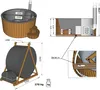 Fjordholz Hot Tub Modell DeLux 200 Produktbild-Vorschau 8