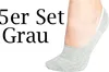 Giulia Woman Style Footies-WFT01 5er Set Grau (Light Grey) Produktbild-Vorschau 1