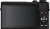 The back view of a black Canon PowerShot G7 X Mark III digital camera, showing its LCD screen and control buttons. Produktbild-Vorschau