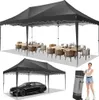 Pavillon, pavillon pliant 3 x 6 m, imperméable, protection Voir les images du produit 7