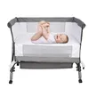 2 in 1 Beistellbett Babywiege Reisebett,Babybetten ab Produktbild-Vorschau 4