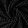 Elastischer Jacquard-Sesselbezug für Ohrensessel in Schwarz Produktbild-Vorschau 3