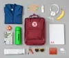A flat lay of various items including a backpack, jacket, book, water bottle, pens, headphones, banana, notebook, wallet, and charger. Náhled obrázku produktu