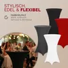 Deuba Set da 5 Rivestimenti Elastici per Tavoli Bar Ø 60-65 Anteprima dell’immagine prodotto 6