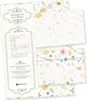 Flora Bianca Briefpapier mit Umschlag Set Vintage Blumen Produktbild-Vorschau 1