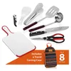 8-teiliges komplettes Campinggeschirr und Besteck für 2 Produktbild-Vorschau 2