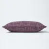 HOMESCAPES Kissenhülle Nirvana mauve – Deko-Kissenbezug Produktbild-Vorschau 2