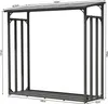 Metall Kaminholzregal Außen 143 x 70 x 145 cm, Pro - 40 mm Produktbild-Vorschau 2