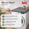 Betz Waschmaschinenbezug 60 x 60 x 4 cm Farbe Grau Trockner Produktbild-Vorschau 10