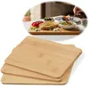 LS-LebenStil 3x Holz Frühstücksbrett Essbrettchen 22x14cm Produktbild-Vorschau 1