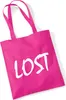 Huuraa Jutebeutel Lost Jugendwort 10 Liter Fuchsia Produktbild-Vorschau 1