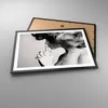 Gerahmtes Poster - Schwarzer Rahmen - Frau Modell - 70x50 Produktbild-Vorschau 3
