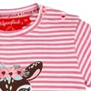 BONDI Mädchen T-Shirt "Spatzl" mit Reh 86844 | Rosa Weiß Produktbild-Vorschau 6