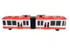Leantoys Gelenkbus mit Friktionsantrieb Rot Produktbild-Vorschau 4