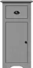 vidaXL Armoire de salle de bain BODO Gris 44x30x90 cm Voir les images du produit 4