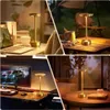 Kabellose Dimmbare LED Akku Tischleuchte Touch Tischlampe Produktbild-Vorschau 5