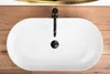 Lavabo da Appoggio in Vetroceramica Rea Nadia 70 Anteprima dell’immagine prodotto 4