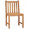 vidaXL 5-tlg. Garten-Essgruppe Massivholz Teak -  Produktbild-Vorschau 5