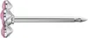 Studex Silver Light Rose Fuchsia Blumen Ohrringe, 5mm Produktbild-Vorschau 4