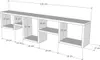 Skye Decor, Amanos - Anthracite, Wandregale, Anthrazit, 120 Produktbild-Vorschau 3