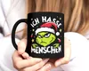 Tasse Weihnachten Grinch Spruch Lustig keine Menschen Produktbild-Vorschau 4