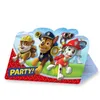 8 Einladungskarten Paw Patrol mit Umschlägen 14 x 8 cm Produktbild-Vorschau 3