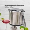 OXO Eiskübel mit Zange Eisbehälter doppelwandiger Produktbild-Vorschau 5