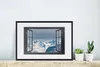 MuchoWow® MuchoWow® Gerahmtes Poster Aussicht - Berg - Produktbild-Vorschau 4