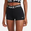 Nike Pro 3 Inch Damenshorts schwarz/weiß schwarz/weiß XL Produktbild-Vorschau 5