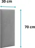 A product image showing a grey rectangular panel with dimensions indicated. Anteprima dell’immagine prodotto
