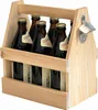 DanDiBo Nosič fliaš 6 fliaš Drevený nosič piva s otváračom Náhľad obrázku produktu 10