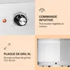 Barbecue électrique - Klarstein grillmeile 4400 - 2x2200w Voir les images du produit 3
