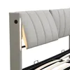 MODFU Boxspringbett Hydraulisches 160 x 200 cm mit Produktbild-Vorschau 5