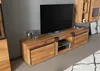 MASSIVMOEBEL24 TV-Board Wildeiche / Zerreiche 220x48x50 Produktbild-Vorschau 1
